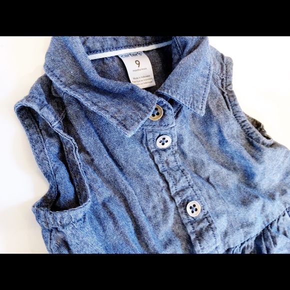 Sleeveless denim dress ๐ - Picture 2 of 2